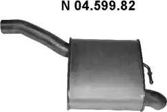 Eberspächer 04.599.82 - Toba esapament finala aaoparts.ro