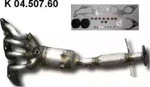 Eberspächer 04.507.60 - Catalizator aaoparts.ro