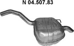 Eberspächer 04.507.83 - Toba esapament finala aaoparts.ro