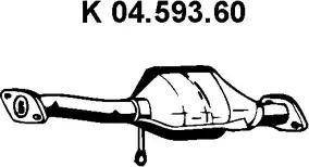 Eberspächer 042414K - Catalizator aaoparts.ro