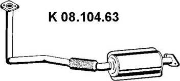 Eberspächer 08.104.63 - Catalizator aaoparts.ro