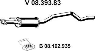 Eberspächer 08.393.83 - Toba esapament primara aaoparts.ro