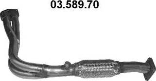 Eberspächer 03.589.70 - Racord evacuare aaoparts.ro