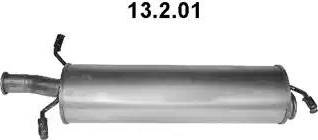 Eberspächer 13.2.01 - Toba esapament finala aaoparts.ro