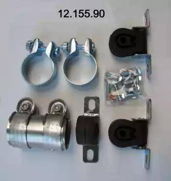 Eberspächer 12.155.90 - Set montare, sistem de esapament aaoparts.ro