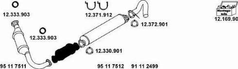 Eberspächer 12_1171 - Sistem de esapament aaoparts.ro