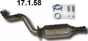 Eberspächer 17.1.58 - Catalizator aaoparts.ro