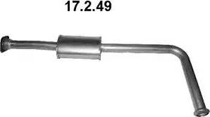 Eberspächer 17.2.49 - Toba esapamet intermediara aaoparts.ro