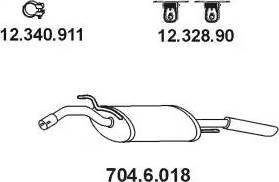 Eberspächer AP_1124 - Sistem de esapament aaoparts.ro