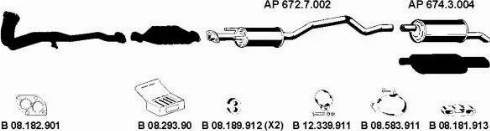 Eberspächer AP_2193 - Sistem de esapament aaoparts.ro