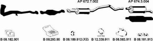Eberspächer AP_2226 - Sistem de esapament aaoparts.ro