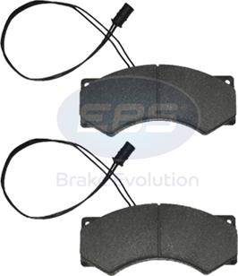 EBS EKBP.013 - Set placute frana,frana disc aaoparts.ro