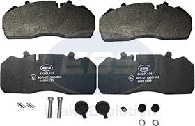 EBS EKBP126 - Set placute frana,frana disc aaoparts.ro