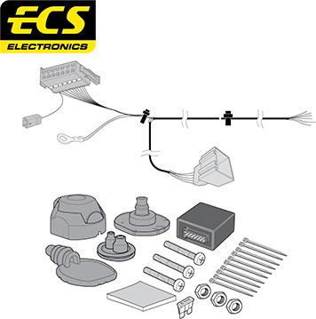 ECS AU040B1U - Ansamblu electric, bara de remorcare aaoparts.ro