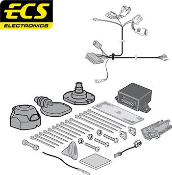 ECS CT050B1U - Ansamblu electric, bara de remorcare aaoparts.ro