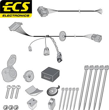 ECS FR096D1U - Ansamblu electric, bara de remorcare aaoparts.ro