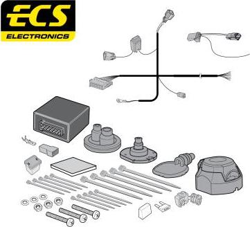 ECS FR09207U - Ansamblu electric, bara de remorcare aaoparts.ro