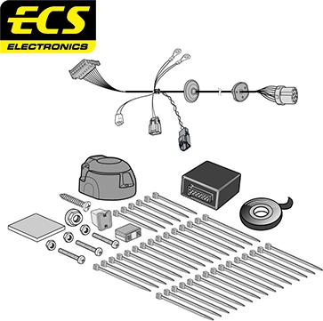 ECS FR083H1U - Ansamblu electric, bara de remorcare aaoparts.ro