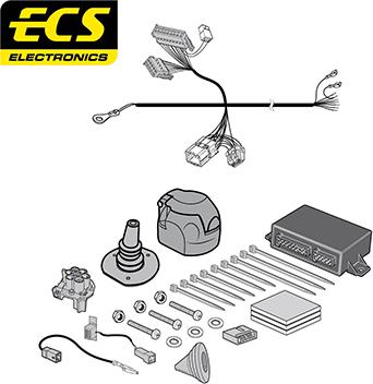 ECS NI16907U - Ansamblu electric, bara de remorcare aaoparts.ro