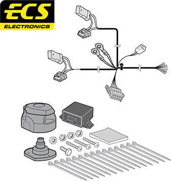 ECS OP054DLU - Ansamblu electric, bara de remorcare aaoparts.ro