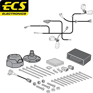 ECS SZ04707U - Ansamblu electric, bara de remorcare aaoparts.ro