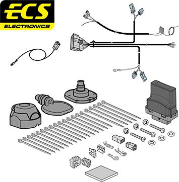 ECS TS00107U - Ansamblu electric, bara de remorcare aaoparts.ro