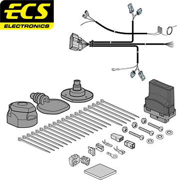 ECS TS00113U - Ansamblu electric, bara de remorcare aaoparts.ro