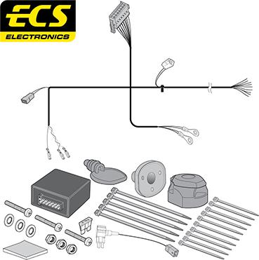 ECS VA00913MU - Ansamblu electric, bara de remorcare aaoparts.ro
