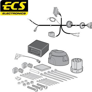 ECS VA00113MU - Ansamblu electric, bara de remorcare aaoparts.ro