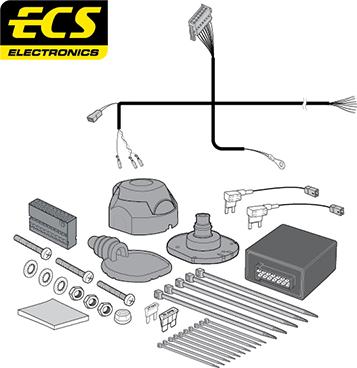 ECS VA01007MU - Ansamblu electric, bara de remorcare aaoparts.ro