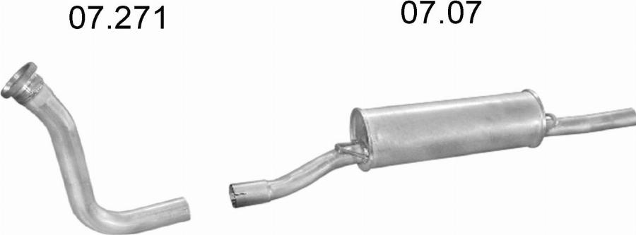 Edex 422 - Sistem de esapament aaoparts.ro