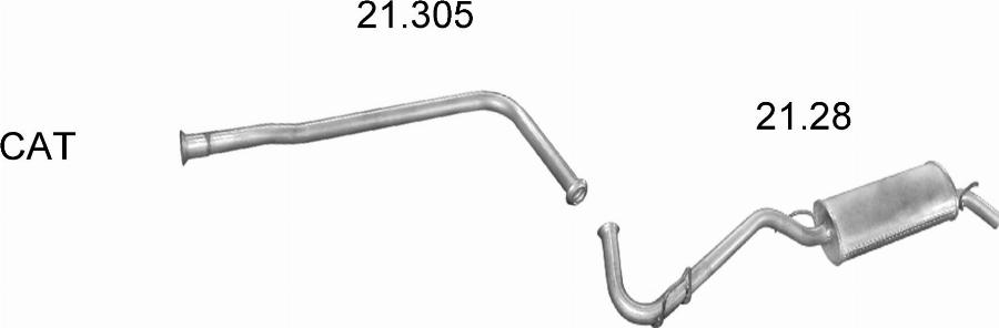 Edex 1785 - Sistem de esapament aaoparts.ro