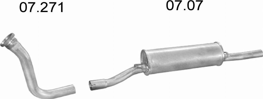 Edex 336 - Sistem de esapament aaoparts.ro