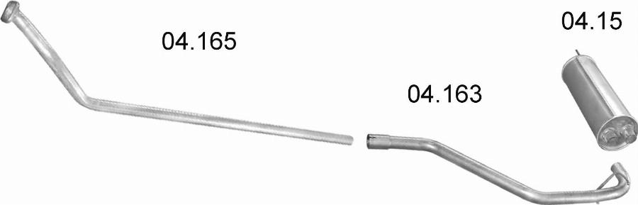 Edex 237 - Sistem de esapament aaoparts.ro