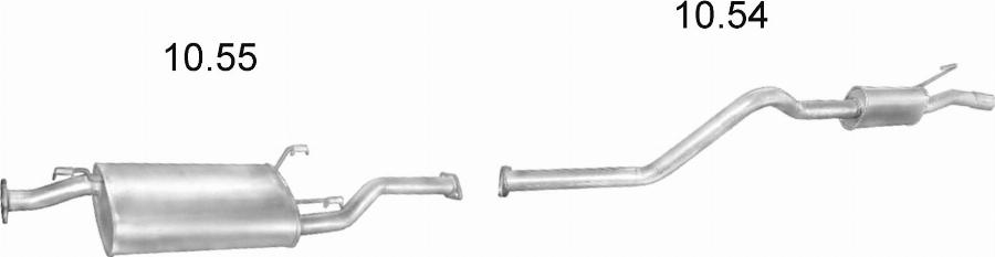 Edex 791 - Sistem de esapament aaoparts.ro