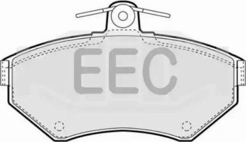 EEC BRP0961 - Set placute frana,frana disc aaoparts.ro