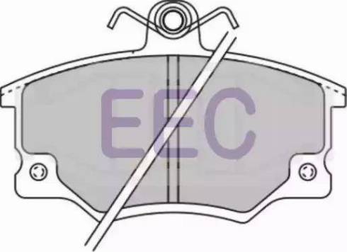 EEC BRP0442 - Set placute frana,frana disc aaoparts.ro
