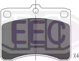 EEC BRP0586 - Set placute frana,frana disc aaoparts.ro