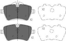 EEC BRP1577 - Set placute frana,frana disc aaoparts.ro