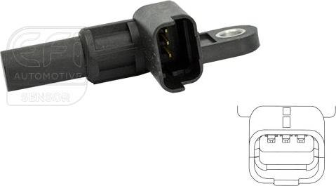 EFI 303432 - Senzor,pozitie ax cu came aaoparts.ro