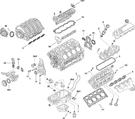 Elring LS Gen V L83 - Set garnituri complet, motor aaoparts.ro