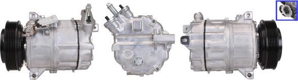 Elstock 51-0981 - Compresor, climatizare aaoparts.ro
