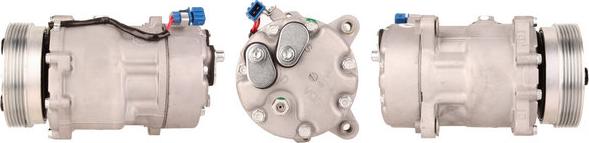 Elstock 51-0016 - Compresor, climatizare aaoparts.ro