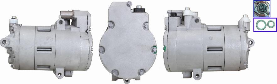 Elstock 51-1157 - Compresor, climatizare aaoparts.ro