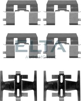 Elta Automotive EA8958 - Set accesorii, placute frana aaoparts.ro