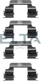 Elta Automotive EA8606 - Set accesorii, placute frana aaoparts.ro