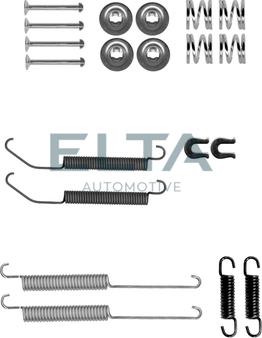 Elta Automotive EA8049 - Set accesorii, sabot de frana aaoparts.ro