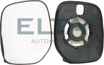 Elta Automotive EM3483 - Sticla oglinda, oglinda retrovizoare exterioara aaoparts.ro