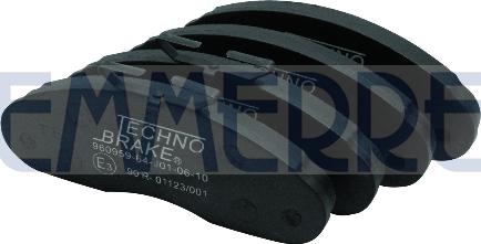 Emmerre 960959 - Set placute frana,frana disc aaoparts.ro
