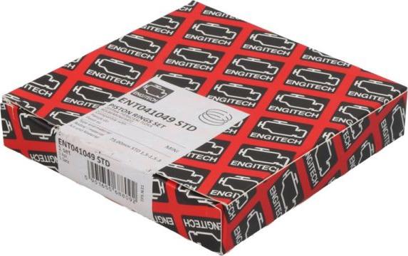 ENGITECH ENT041049 STD - Set segmenti piston aaoparts.ro